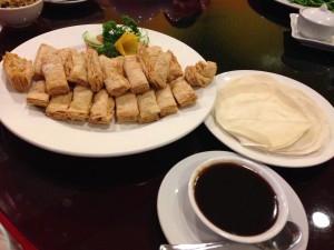 Tofu Skin Peking Duck set, lovers of the real thing says it tastes so close to the original its scary!