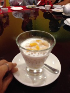 Mango Lychee Coconut Dessert, non-dairy!