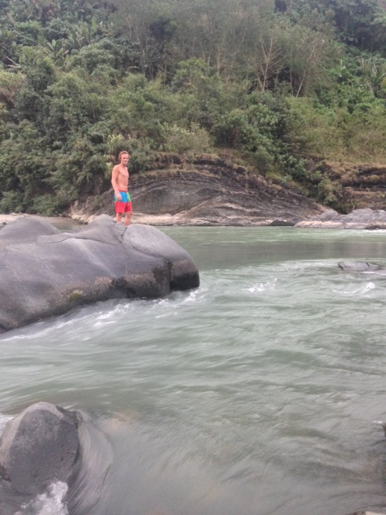 Time to dive? Not really, with the strong currents and rocky waters youre more likely to get hemorrhage than soaked to the toe